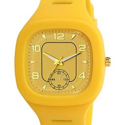 Gopal Shopcart Unisex Dial & Bracelet Style Straps Analogue Watch Csamon_31_Yellow_Single Round-image-35