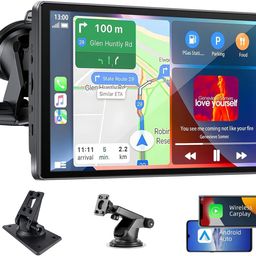 Cason Upgraded Carplay/Car Android System Touch Screen 7-Inch Android Car Stereo Infotainment System IPS LED Display Screen with Voice Control,BT for All Vehicles image 1
