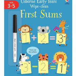 Early Years Wipe Clean First Sums - English-18