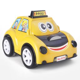 United Agencies Friction Powered Maxi Cab - Yellow-27