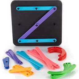Zivilion Alphabets Numbers Shapes and Colours Educational Construction Activity Puzzle 26 Pieces - Multicolour-24
