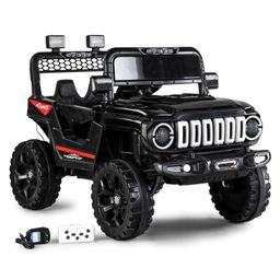 Babyhug Battery Operated Ride On Jeep With Remote Control- White-23