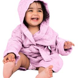 Mumma's Touch Organic Bamboo Baby Bath Robe - Pink - Pack of 1-image-77