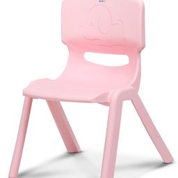 HAPPY BEAR Plastic Kids Chair | Durable and Lightweight, 9.3" Height Seat | Modern & Comfortable | Indoor and Outdoor Use for Boys & Girls Aged 2+ (Pink)-25