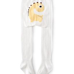 SYGA Cotton Solid Knit Tight Stockings - White-picture-12