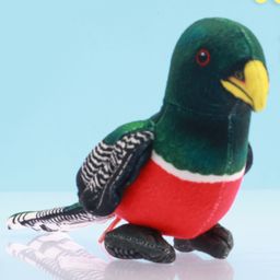 Wild Republic Rainforest Trogon Soft Toy Red - Length 20 cm-image-96
