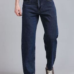 The Roadster Lifestyle Pure Cotton Loose Wide Leg Fit Jeans-image-43