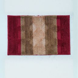 IVAZA Red Microfibre 1400 GSM Bath Rugs-picture-42