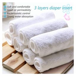 Sparkle Joy Reusable Solid Pocket Cloth Diapers With Inserts Pack of 6 - Multicolour image 3