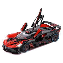 Magicwand 1:24 Scale Die-Cast Bugattti Bolidewith 4 Openable Doors,Pull Back Action,Lights,Music & Working Horn & Smoke image 5
