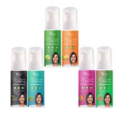 Qelica Set Of 6 Flavor Teeth Whitening Foam 60 ml Each-image-4