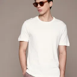 MANGO MAN Applique Detail Pure Cotton Regular Fit T-shirt-image-95