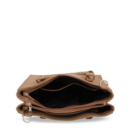 Lapis O Lupo Beige Solid Handheld Bag image 5