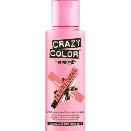 Crazy Color Semi-Permanent Hair Color Cream Peachy Coral 70 - 100 ml-image-97
