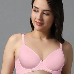 Amante Pink Padded T-Shirt Bra-picture-19
