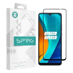 Sprig Edge To Edge Tempered Glass for Mi Redmi 10 Power (Pack of 1) image 2