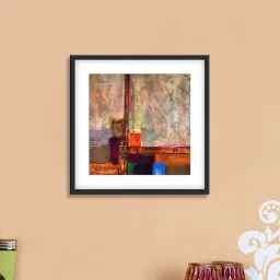 999store Multicolor Abstract Pattern Poster image 1