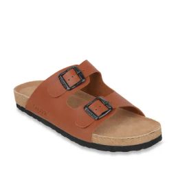 Carlton London Men's Tan Casual Sandals-picture-28