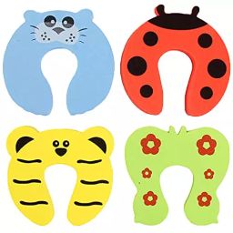 Ladwa Animal Shape Finger Pinch Door Guard for Kids Safety and Protection from Door Slamming Plastic Assorted, LSI-Door Stopper-AS-P6 (Pack of 6)-image-33