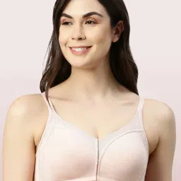 Enamor Pink Non-Wired Non-Padded Bra-picture-35