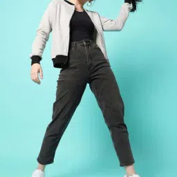 Campus Sutra Grey Cotton Sweatshirt-image-98