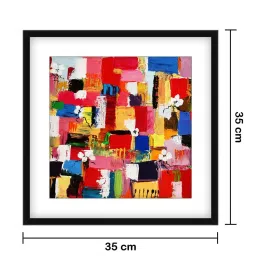 999store Multicolor Abstract Pattern Poster image 4