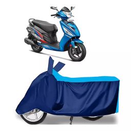 Auto Pearl Two Wheeler Cover for Hero Motocorp Maestro Edge 110 BS6 - Cyan, Blue-image-98