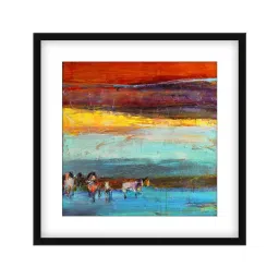 999store Multicolor Abstract Pattern Poster image 2