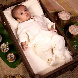 MIRALI Boys Embroidered Regular Pure Cotton Kurta with Trousers-image-48