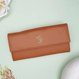 Carlton London Tan Small Walet for Women-image-50