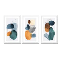999store Multicolor Abstract Canvas Painting image 2