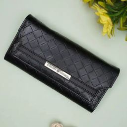 Carlton London Black Textured Small Clutch-image-24
