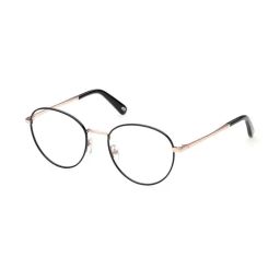 Web Eyewear Black Oval Eye Frames for Men-37