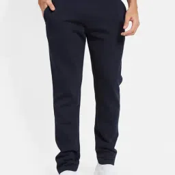 Octave Blue Regular Fit Trackpants-image-47