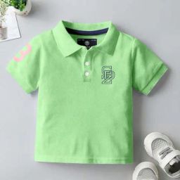 Codez Boys Green Solid Polo T-shirt-image-56