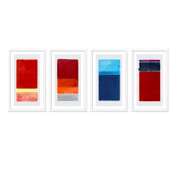 999store Multicolor Abstract Color Canvas image 2