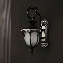 Whispering Homes Fervor Outdoor Wall Light - Black-image-40