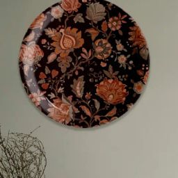 Nestroots Contemporary Heritage Multicolor Porcelain Wall Plate-25