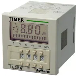 Autonics LCD Timer Digital Switch Type With 3 Digits Display-LE3SA-5