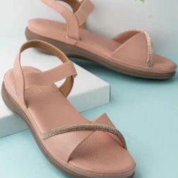 Inc.5 Women's Peach Ankle Strap Wedges-image-21