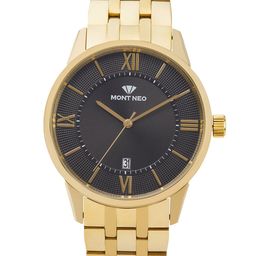 MONT NEO Men Dial & Bracelet Style Straps Analogue Watch 7019E-M2204-image-68