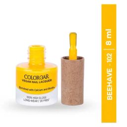 Colorbar Vegan Nail Lacquer Beehave - 102 - 8 ml-picture-26