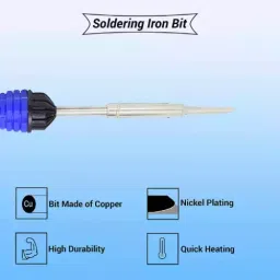 Hillgrove 9 in 1 Mobile Soldering Iron Equipment Tool Machine Kit with Flux Paste & Wire, HG0090 image 5