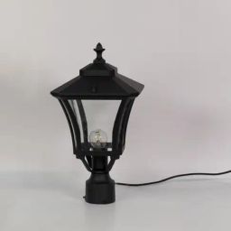 Whispering Homes Chamber Outdoor Gate Light - Black-image-89