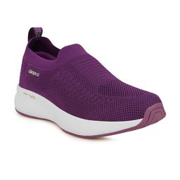 Campus Women Burgundy Mesh Running Shoes-11