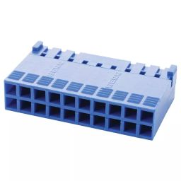 AMPHENOL COMMUNICATIONS SOLUTIONS RCPT HOUSING, 20POS, GF POLYESTER, BLUE, 65239-010LF-image-51