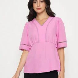 Madame Pink Regular Fit Top-image-99