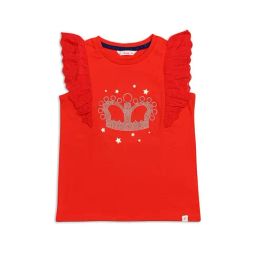 H by Hamleys Kids Red Embellished Top-image-63