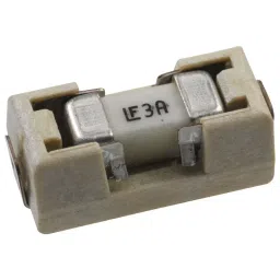 Littelfuse FUSE BLOCK W/500mA FUSE, FAST ACTING Model No - 0154.500DR.-3