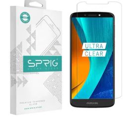 Sprig Tempered Glass Guard for Motorola Moto E5 Plus (Pack of 1)-picture-41